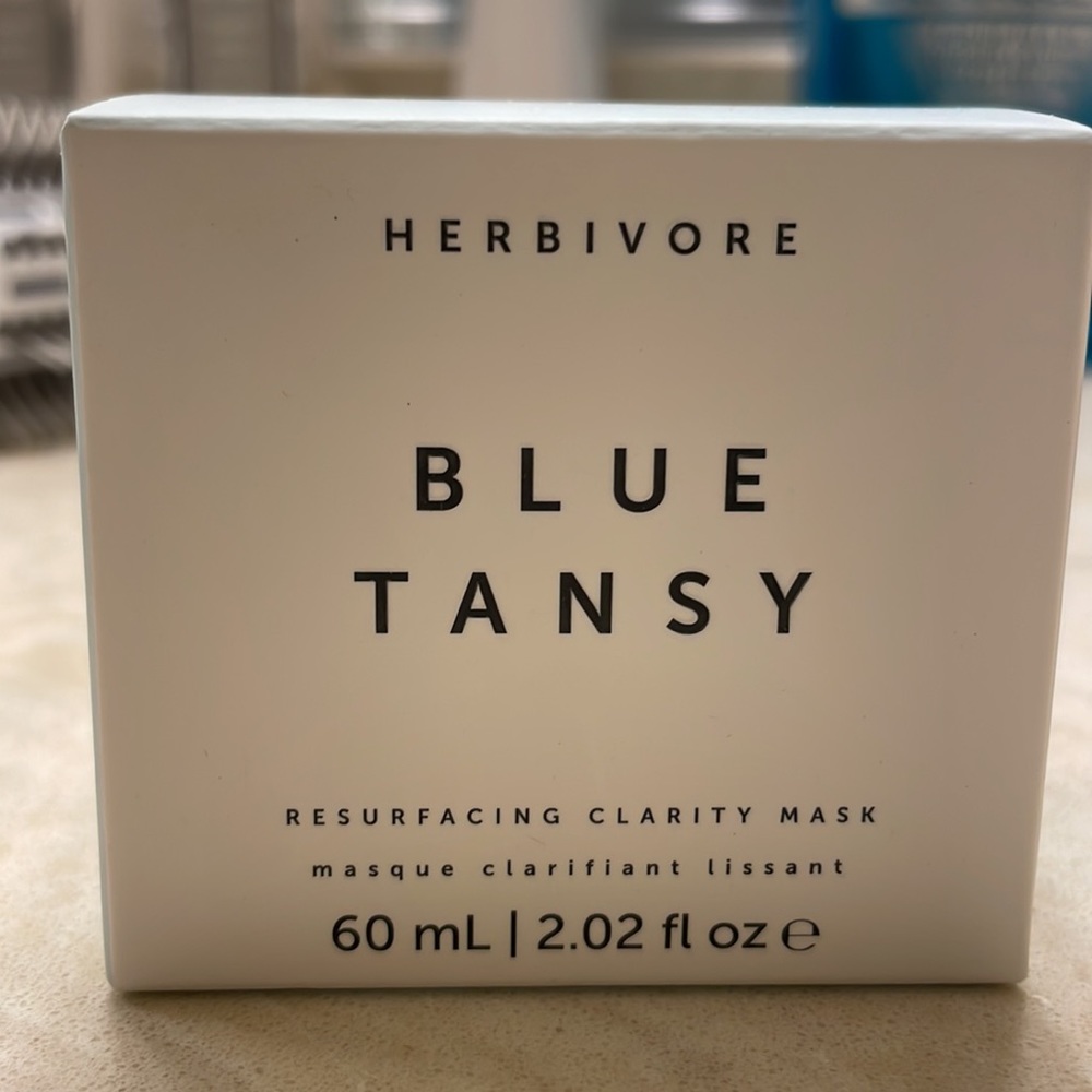 NIB Herbivore Blue Tansy Resurfacing Clarity Mask
